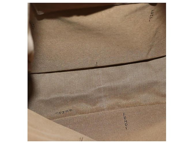 Borsa a Spalla FENDI Zucca Canvas Nero Marrone Auth 180611 - vista 11