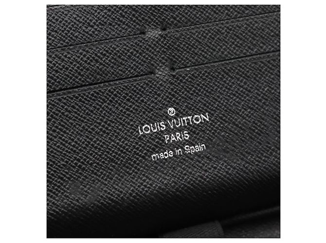 LOUIS VUITTON Damier Graphite Illustre Zippy Organizer Wallet N63002 Auth 140524 Damier ebene - view 21