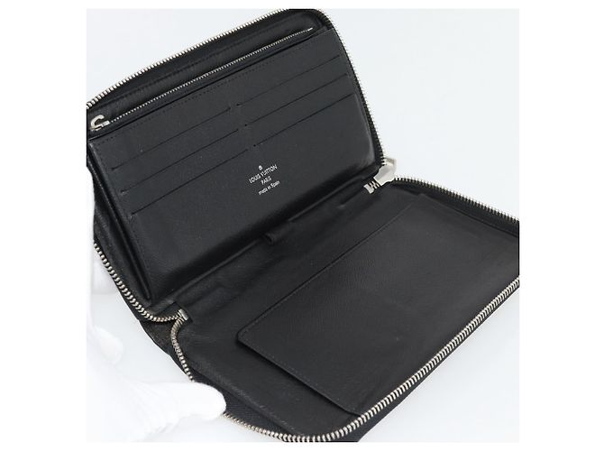 LOUIS VUITTON Damier Graphite Illustre Zippy Organizer Wallet N63002 Auth 140524 Damier ebene - view 9