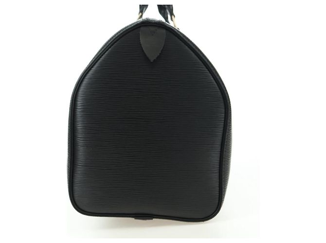 LOUIS VUITTON Borsa Epi Speedy 35 Nera M42992 LV Auth 178372SAV Nero - vista 4