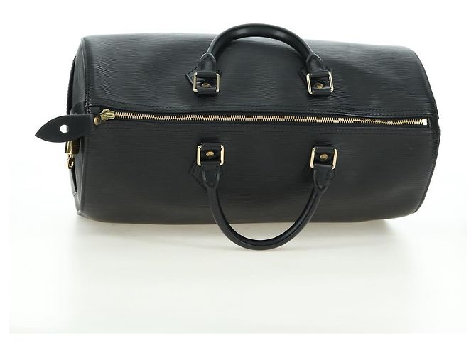 LOUIS VUITTON Borsa Epi Speedy 35 Nera M42992 LV Auth 178372SAV Nero - vista 6