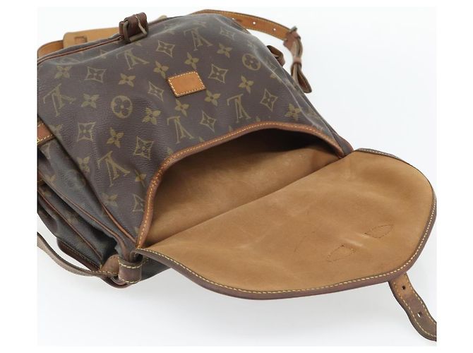 LOUIS VUITTON Borsa a Spalla Monogram Saumur 30 M42256 LV Auth 180794 Monogramma - vista 10