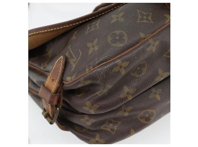 LOUIS VUITTON Borsa a Spalla Monogram Saumur 30 M42256 LV Auth 180794 Monogramma - vista 15