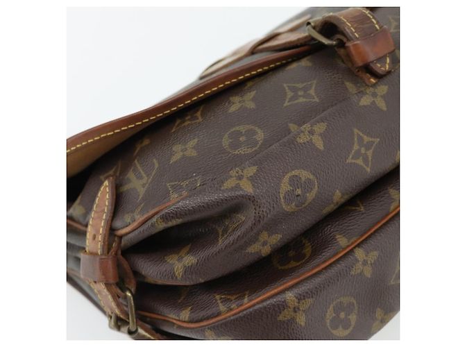 LOUIS VUITTON Borsa a Spalla Monogram Saumur 30 M42256 LV Auth 180794 Monogramma - vista 17
