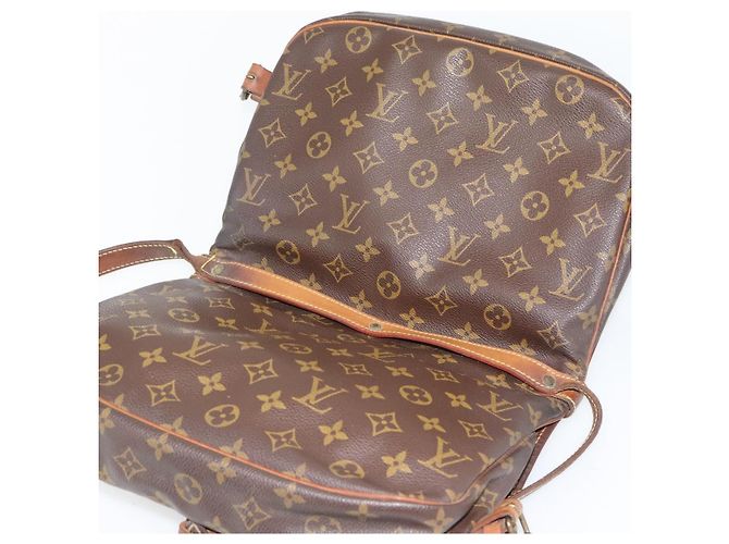 LOUIS VUITTON Borsa a Spalla Monogram Saumur 30 M42256 LV Auth 180794 Monogramma - vista 19