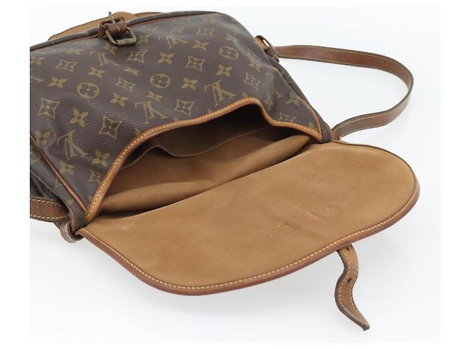 LOUIS VUITTON Borsa a Spalla Monogram Saumur 30 M42256 LV Auth 180794 Monogramma - vista 23