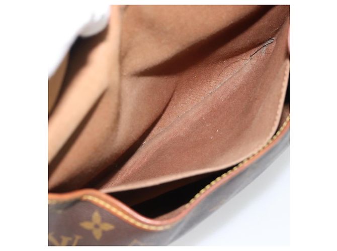 LOUIS VUITTON Borsa a Spalla Monogram Saumur 30 M42256 LV Auth 180794 Monogramma - vista 25