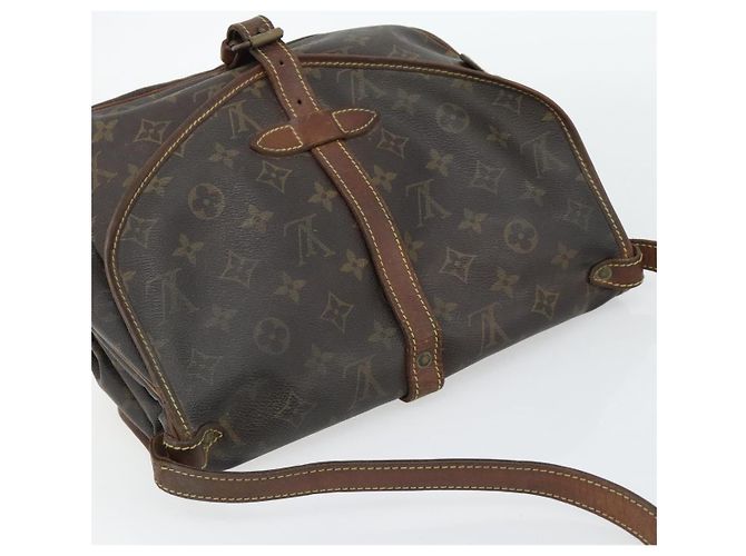 LOUIS VUITTON Borsa a Spalla Monogram Saumur 30 M42256 LV Auth 180794 Monogramma - vista 6
