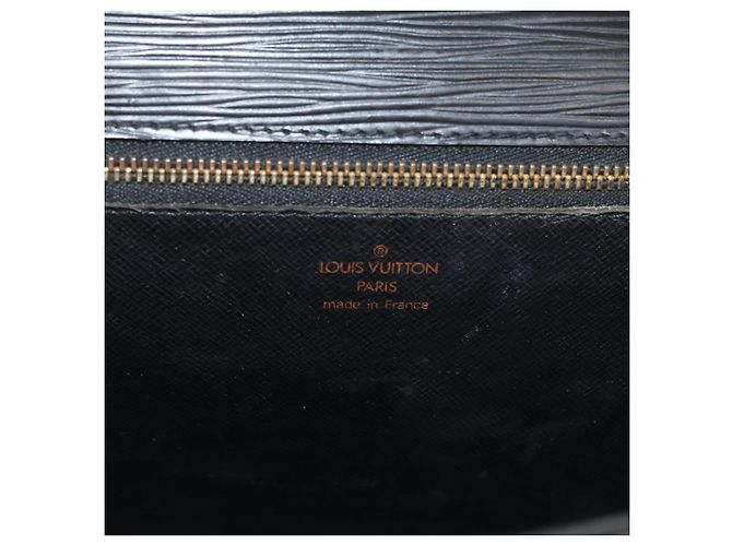 LOUIS VUITTON Epi Monceau 28 Hand Bag Black M52122 LV Auth bs35160 Nero - vista 22