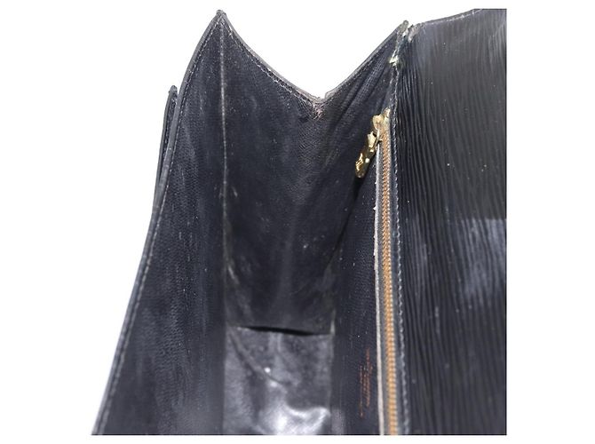 LOUIS VUITTON Epi Monceau 28 Hand Bag Black M52122 LV Auth bs35160 Nero - vista 24