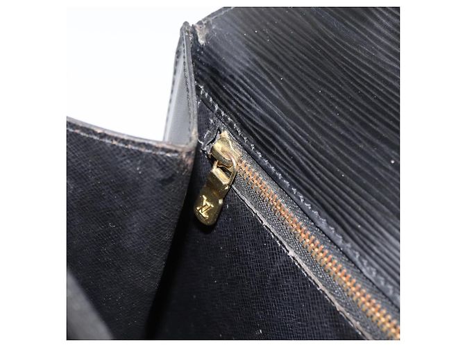 LOUIS VUITTON Epi Monceau 28 Hand Bag Black M52122 LV Auth bs35160 Nero - vista 25