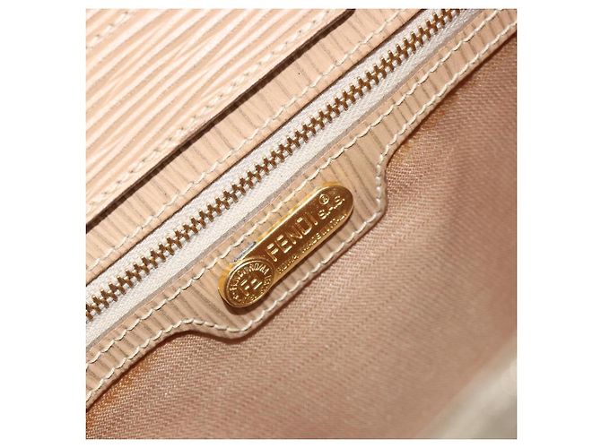 FENDI Zucca Canvas Tote Bag Beige Auth 181178 - Ansicht 17