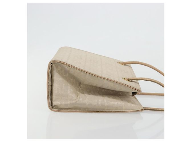 FENDI Zucca Canvas Tote Bag Beige Auth 181178 - Ansicht 3