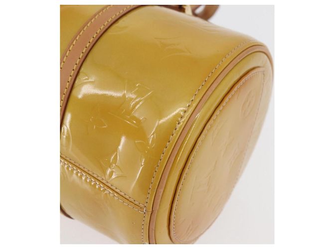 LOUIS VUITTON Monogram Vernis Bedford Hand Bag Beige M91006 LV Auth 180618 - vista 15