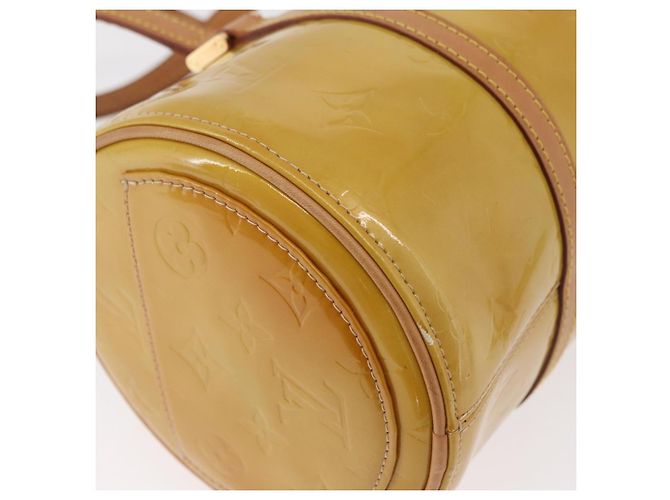 LOUIS VUITTON Monogram Vernis Bedford Hand Bag Beige M91006 LV Auth 180618 - vista 16