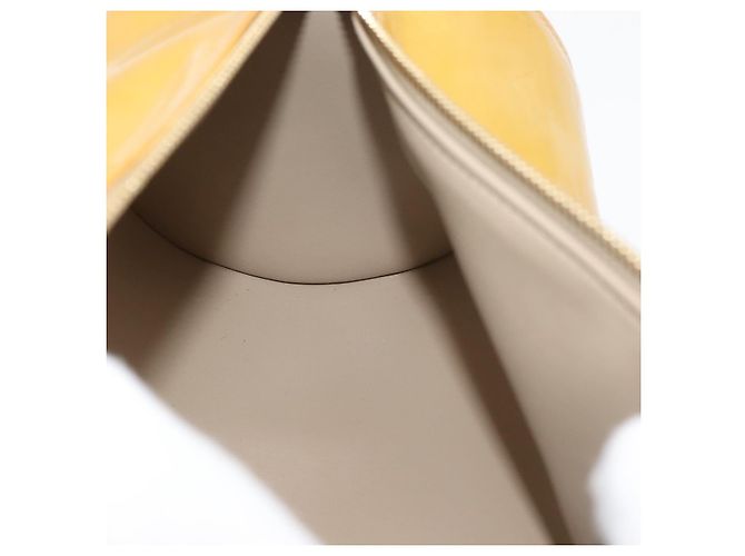 LOUIS VUITTON Monogram Vernis Bedford Hand Bag Beige M91006 LV Auth 180618 - vista 18