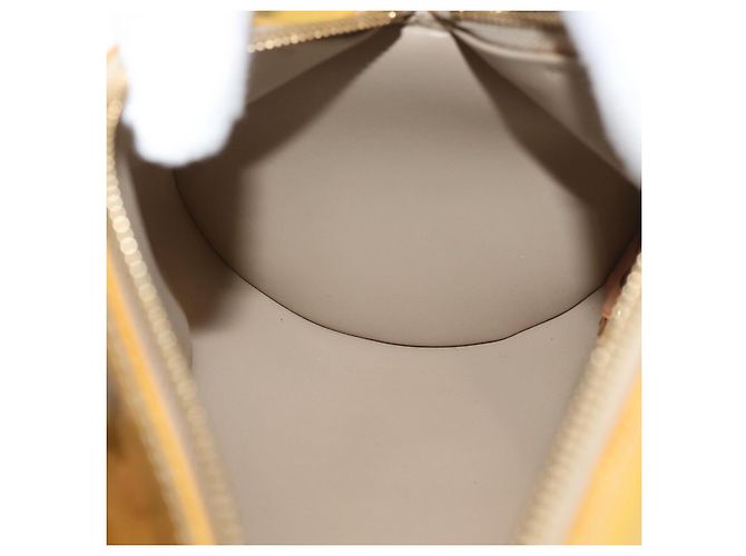 LOUIS VUITTON Monogram Vernis Bedford Hand Bag Beige M91006 LV Auth 180618 - vista 19