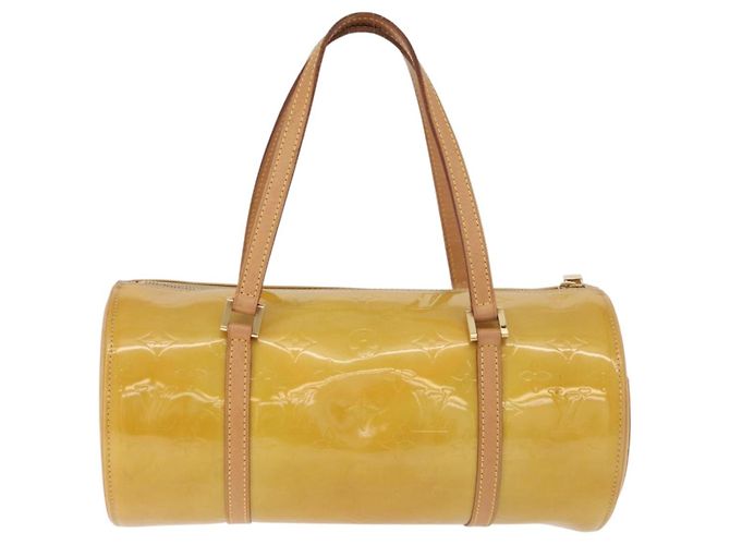 LOUIS VUITTON Monogram Vernis Bedford Hand Bag Beige M91006 LV Auth 180618 - vista 2