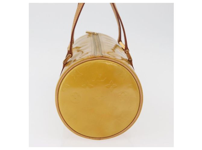 LOUIS VUITTON Monogram Vernis Bedford Hand Bag Beige M91006 LV Auth 180618 - vista 3