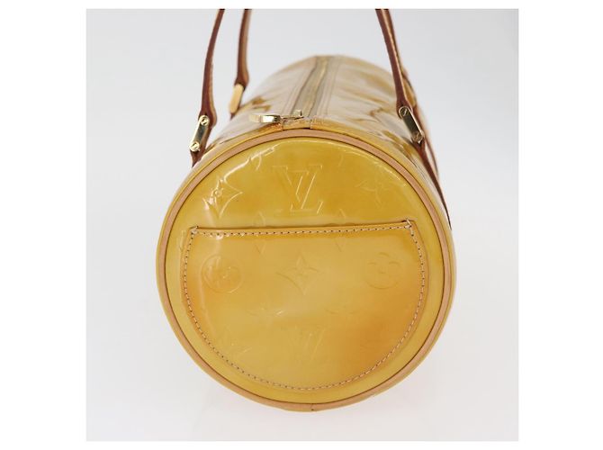 LOUIS VUITTON Monogram Vernis Bedford Hand Bag Beige M91006 LV Auth 180618 - vista 4