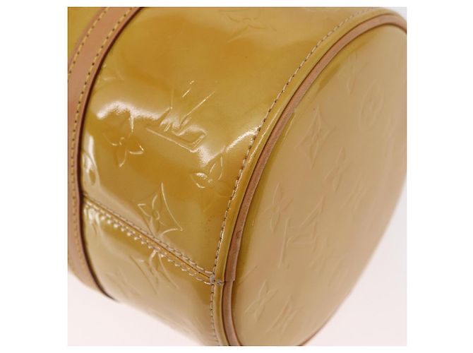 LOUIS VUITTON Monogram Vernis Bedford Hand Bag Beige M91006 LV Auth 180618 - vista 9
