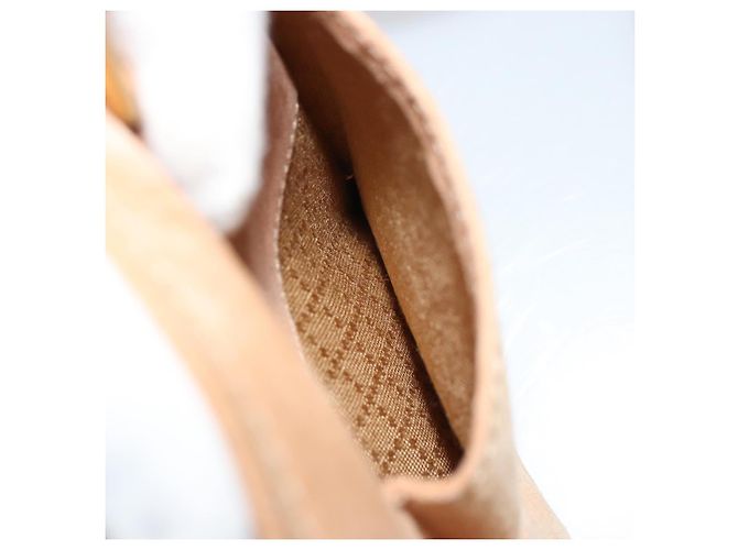 GUCCI Bamboo Handtasche Wildleder 2way Beige Gold 000 1364 0316 Auth 181173 Golden - Ansicht 23