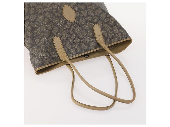 Tote Bag SAINT LAURENT PRADA Canvas PVC 2 Set Beige Auth BA12662 - Ansicht 5