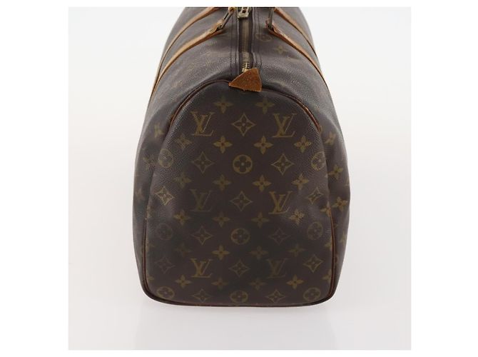 LOUIS VUITTON Borsa Boston Monogram Keepall 45 M41428 LV Auth 179405 Monogramma - vista 3