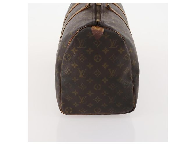LOUIS VUITTON Borsa Boston Monogram Keepall 45 M41428 LV Auth 179405 Monogramma - vista 4
