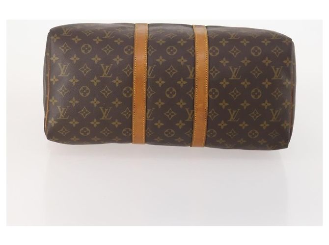 LOUIS VUITTON Borsa Boston Monogram Keepall 45 M41428 LV Auth 179405 Monogramma - vista 5