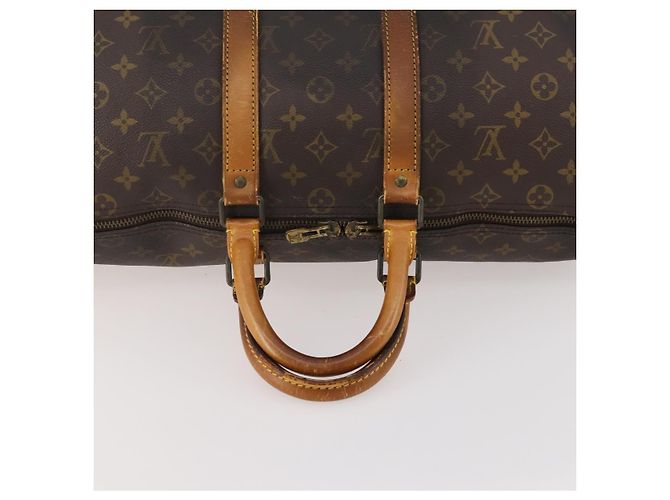 LOUIS VUITTON Borsa Boston Monogram Keepall 45 M41428 LV Auth 179405 Monogramma - vista 7
