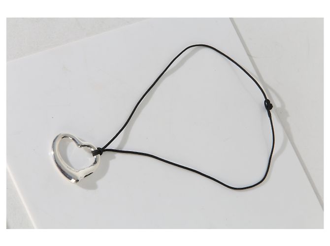 Pendente Open Heart in argento sterling Tiffany & Co. Elsa Peretti - vista 4
