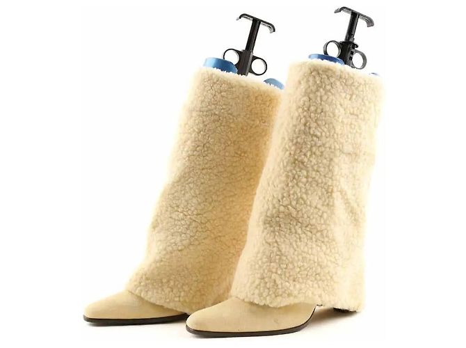 Ralph Lauren Stivali foderati beige - vista 3