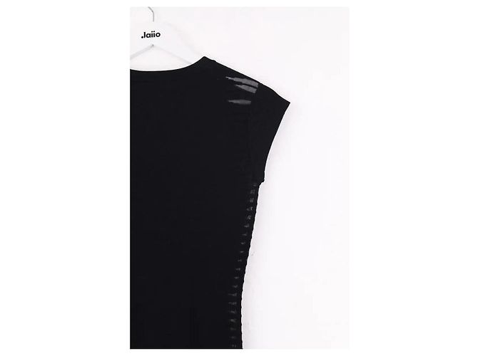 Vestido Alexander McQueen negro de viscosa M - vista 4
