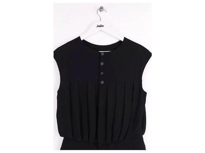 Vestido Chanel de seda negro - vista 4