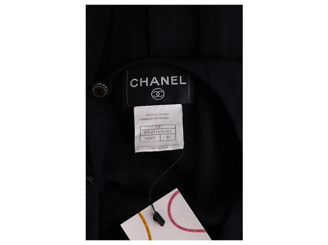 Vestido Chanel de seda negro - vista 5