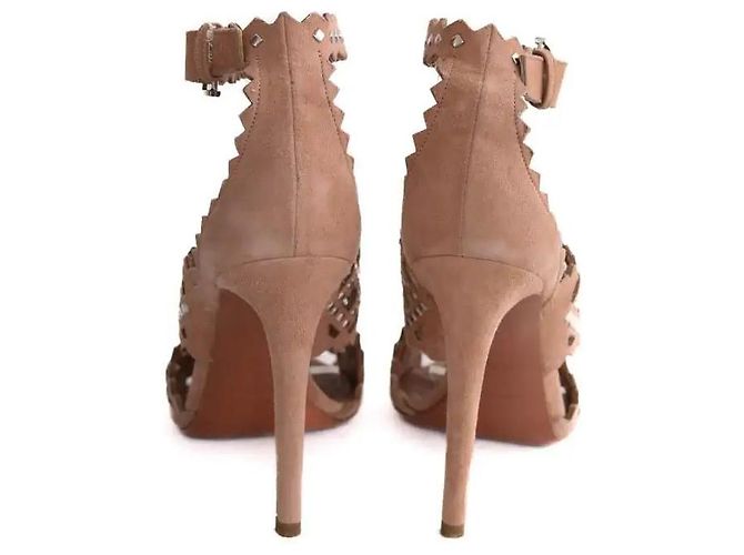 Alaïa Tacchi beige - vista 2