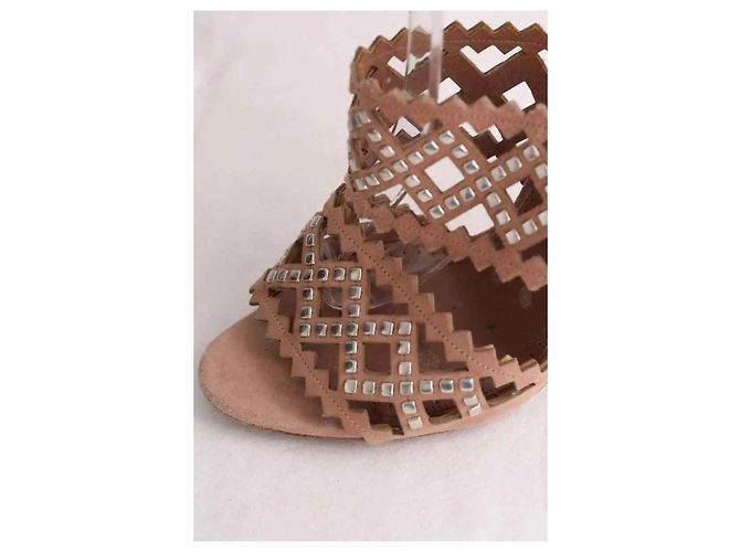 Alaïa Tacchi beige - vista 5