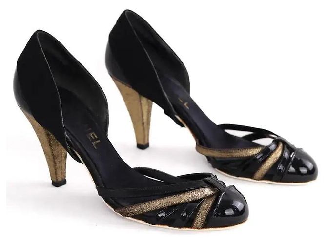 Chanel Tacchi neri Nero - vista 3