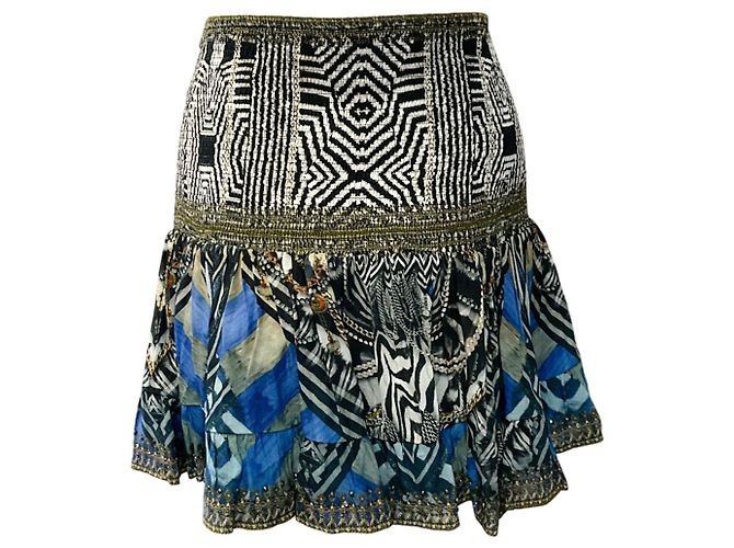 Minifalda fruncida Wild de Camilla Knight - vista 3