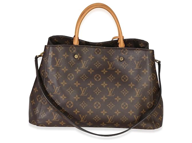 Louis Vuitton Monogram Canvas Montaigne GM Marrone - vista 2
