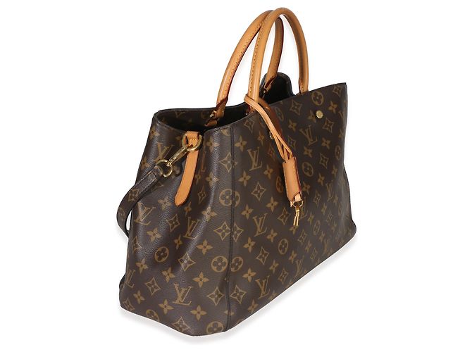 Louis Vuitton Monogram Canvas Montaigne GM Marrone - vista 4