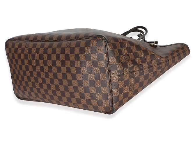 Louis Vuitton Damier Ebene Canvas Neverfull GM Marrone - vista 6