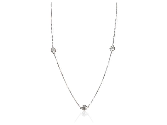 Collana Tiffany & Co. in platino e diamanti Diamond By The Yard - vista 3