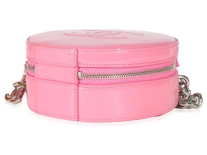 Chanel Pink Glazed Calfskin Round As Earth Bag - view 6