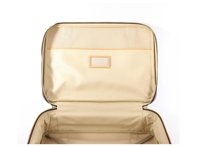 Borsa da viaggio Louis Vuitton Satellite 50 in tela Monogram marrone Beige - vista 9