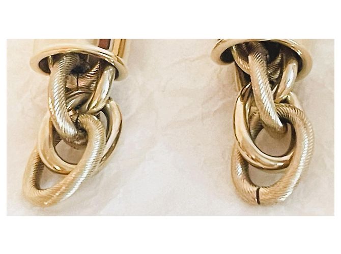 Orecchini Dolce & Gabbana Acciaio Placcato Oro Lingotto D'oro - vista 6