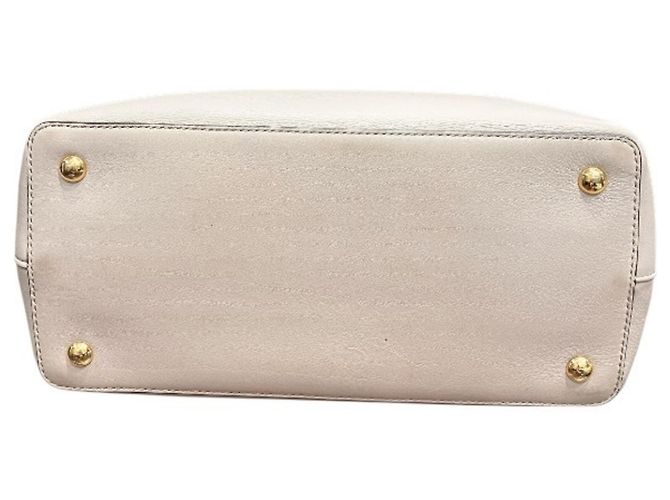 Borsa Fendi Petite Toujours Bianco Beige - vista 3
