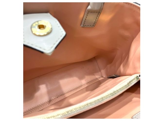 Borsa Fendi Petite Toujours Bianco Beige - vista 6