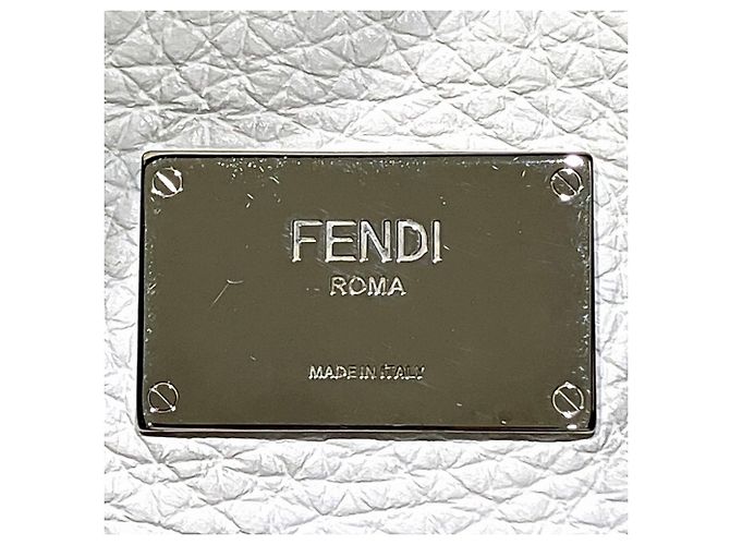 Borsa a tracolla Fendi Peekaboo X-Lite Fit Blu navy - vista 4